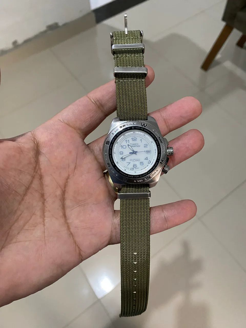 relógio timex expedition alarme vibratório