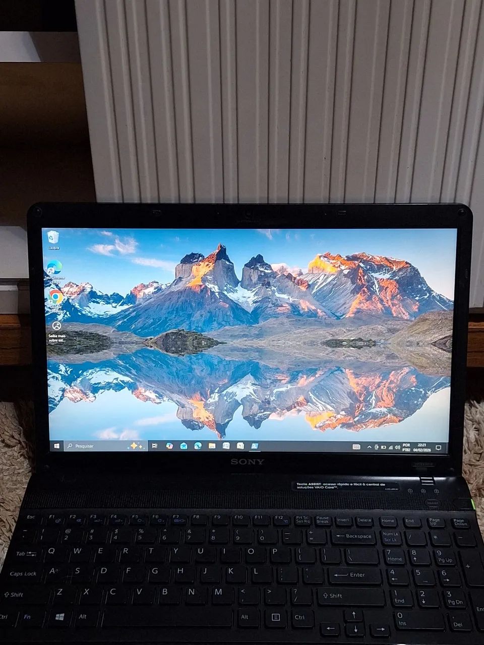 Notebook Sony Vaio - Tela Grande de 15,6 Polegadas - Tudo Funcionando - Foto 2