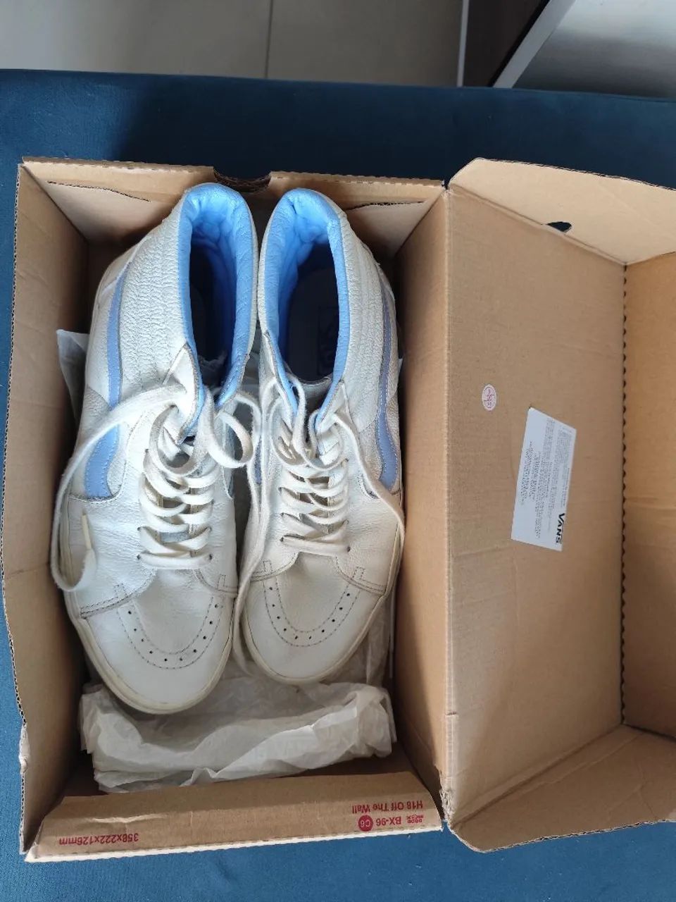 Vans Sk8 HI White (Tam 42) - Foto 3