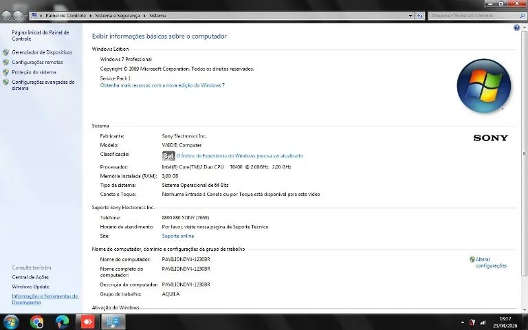 Notebook HP Pavilion Dv4-1290br | TUDO FUNCIONANDO  - Foto 6