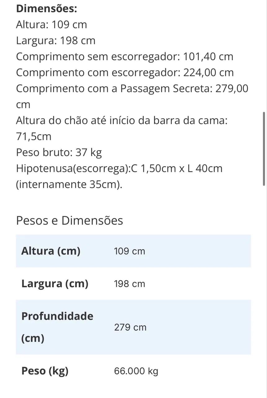 Cama infantil Casatema elevada com escada - ótimo estado - Foto 5