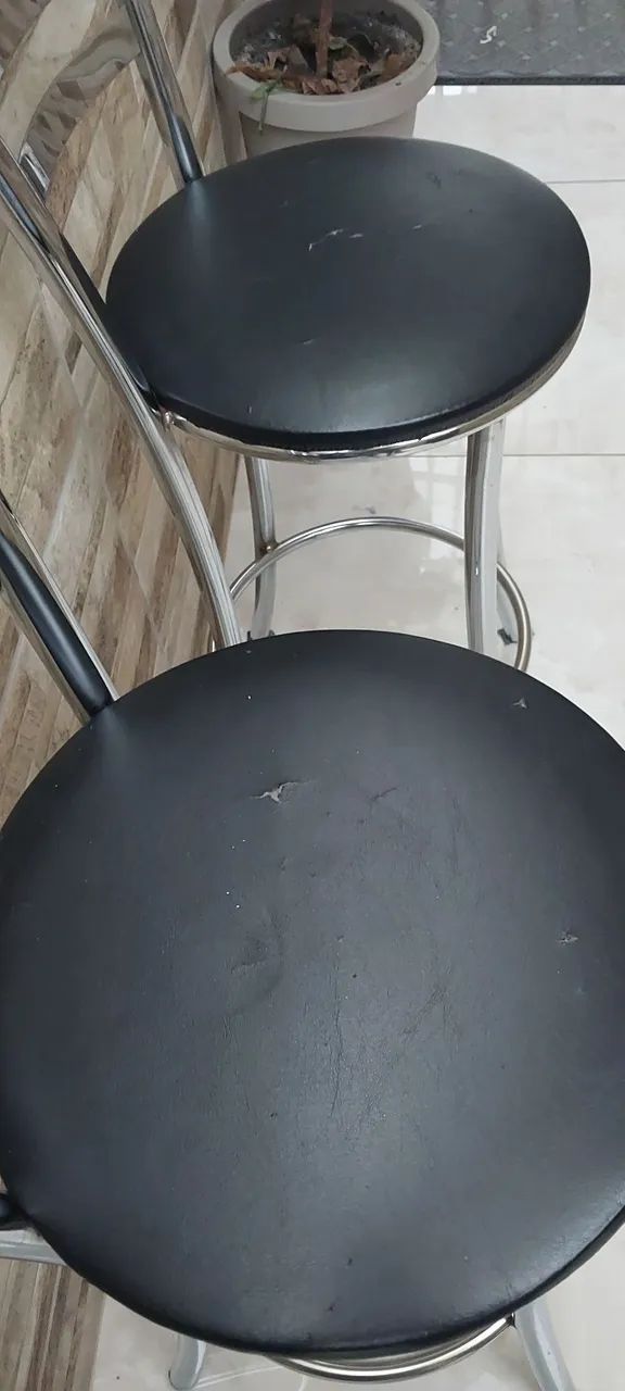 2 Banquetas de alumínio  - Foto 4