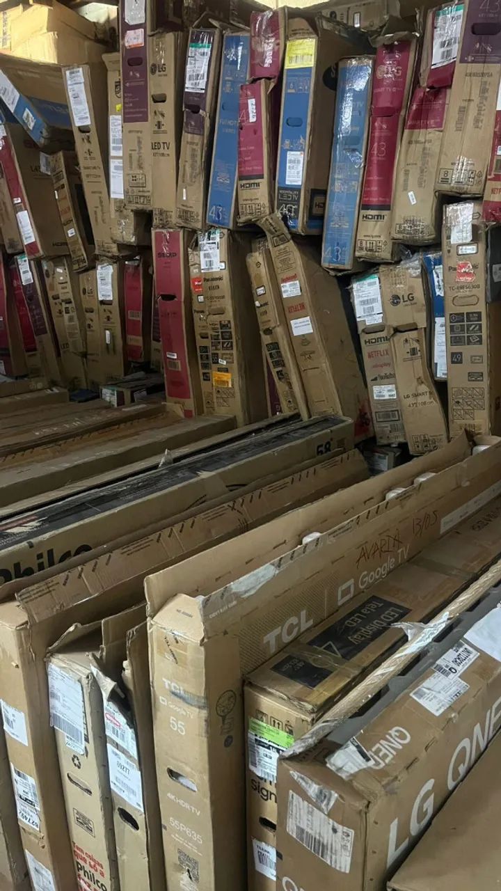 Lote de tvs quebrada