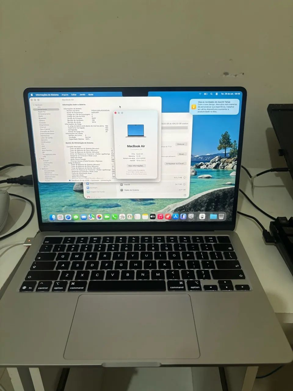 MacBook Air M5 Open Box | 16GB RAM | 512GB SSD | 100% Bateria - Foto 4