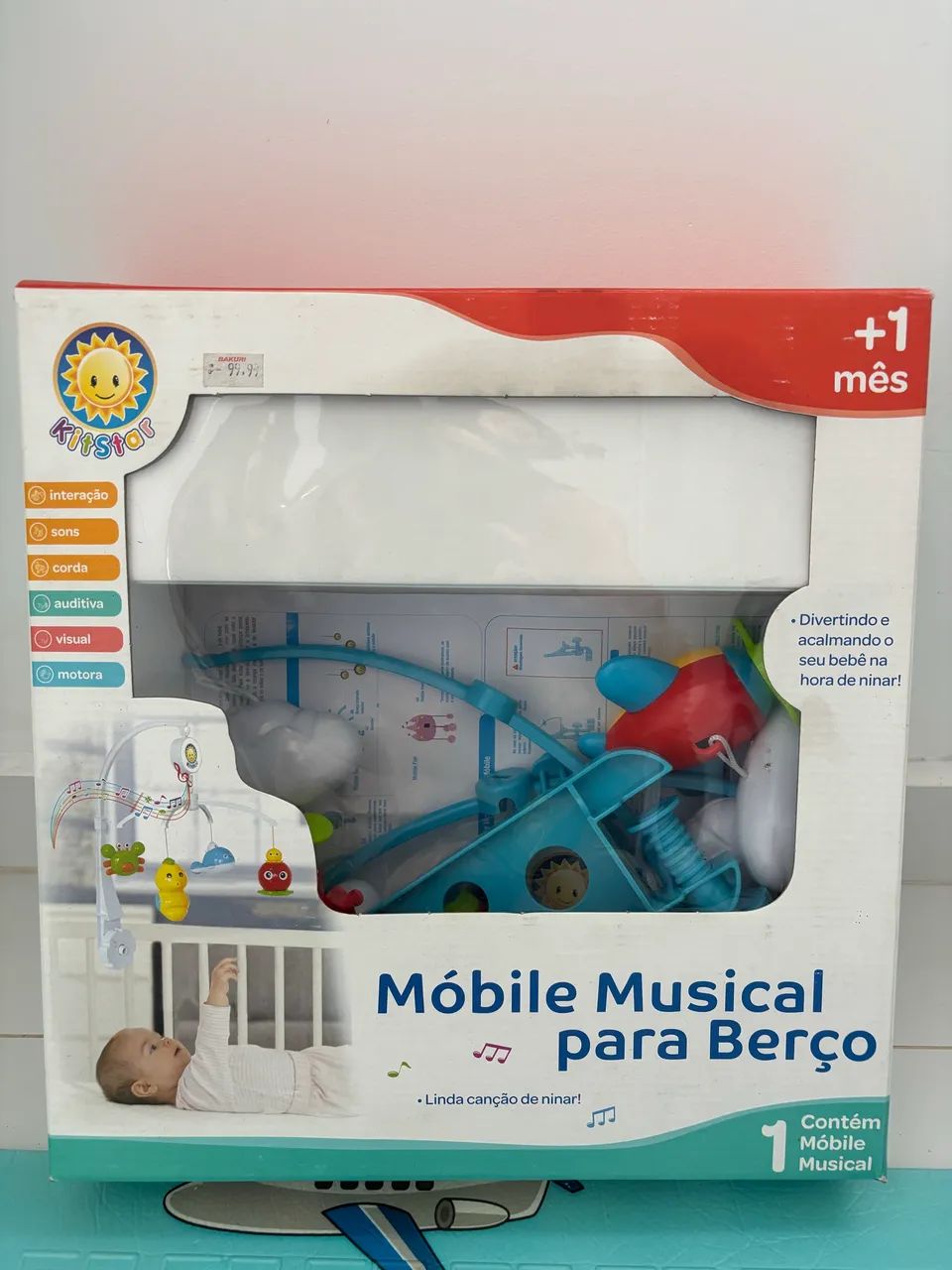 Móbile Musical para berço 