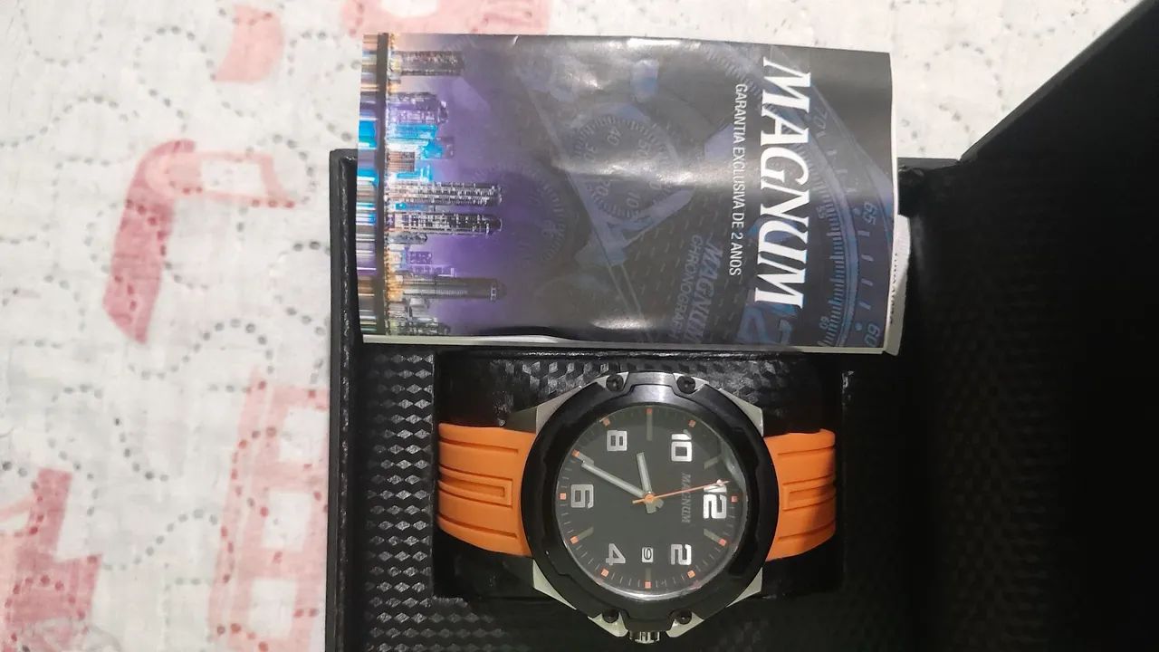 Relogio masculino magnum