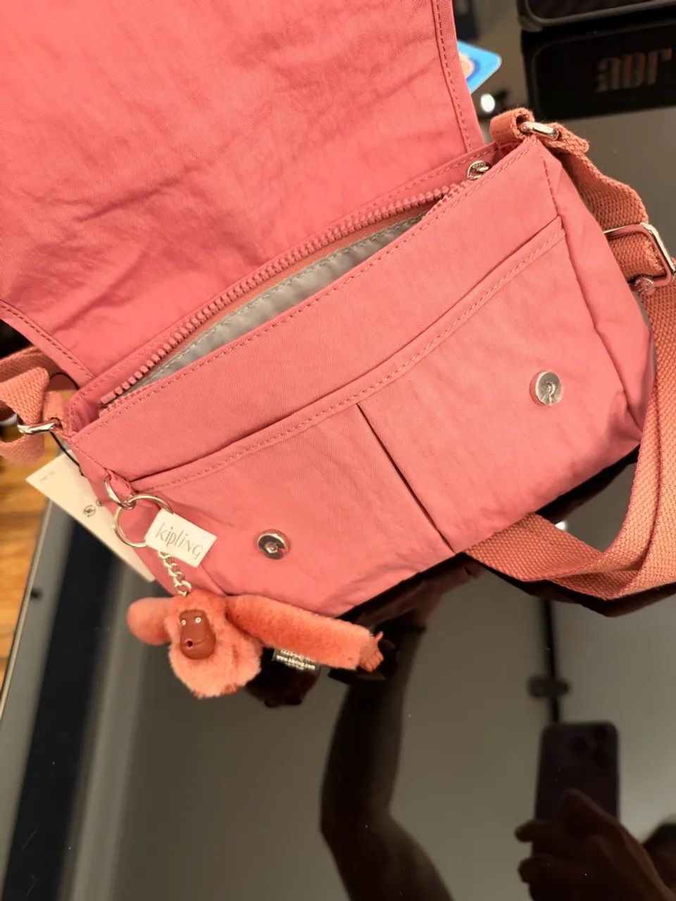 Bolsa Kipling Shayna Rosa Original - Foto 4