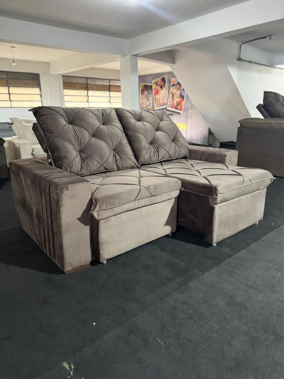 Sofá Retrátil e Reclinável 180 Mts Pronta Entrega  - Foto 2