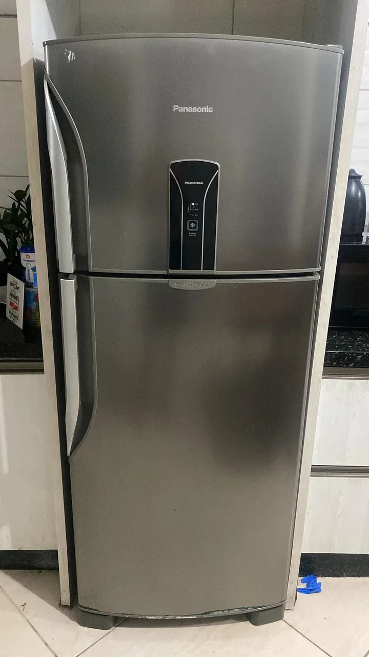 Panasonic 2011年　138L Geladeira Panasonic BT41NRPD1XA 387 Litros Duplex Fros | Schumann