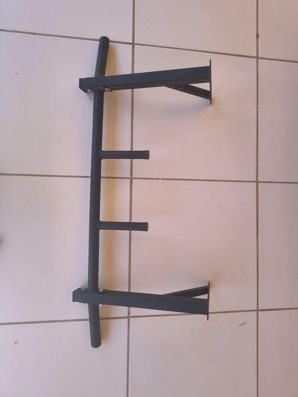 Barra Fixa Blackwolf 40cm Pegada Neutra - Aço