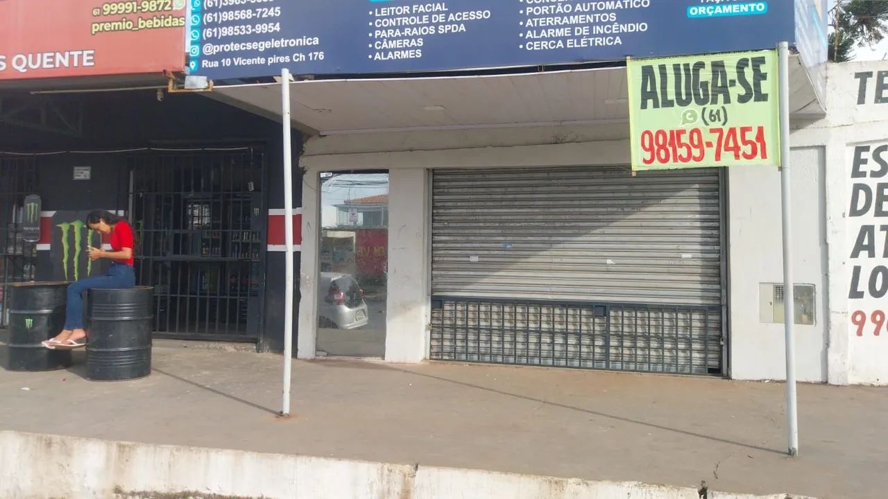 Alugo loja f * 