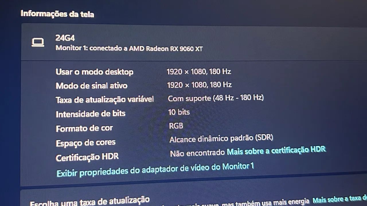 Monitor AOC 180hz 24 polegadas  - Foto 2
