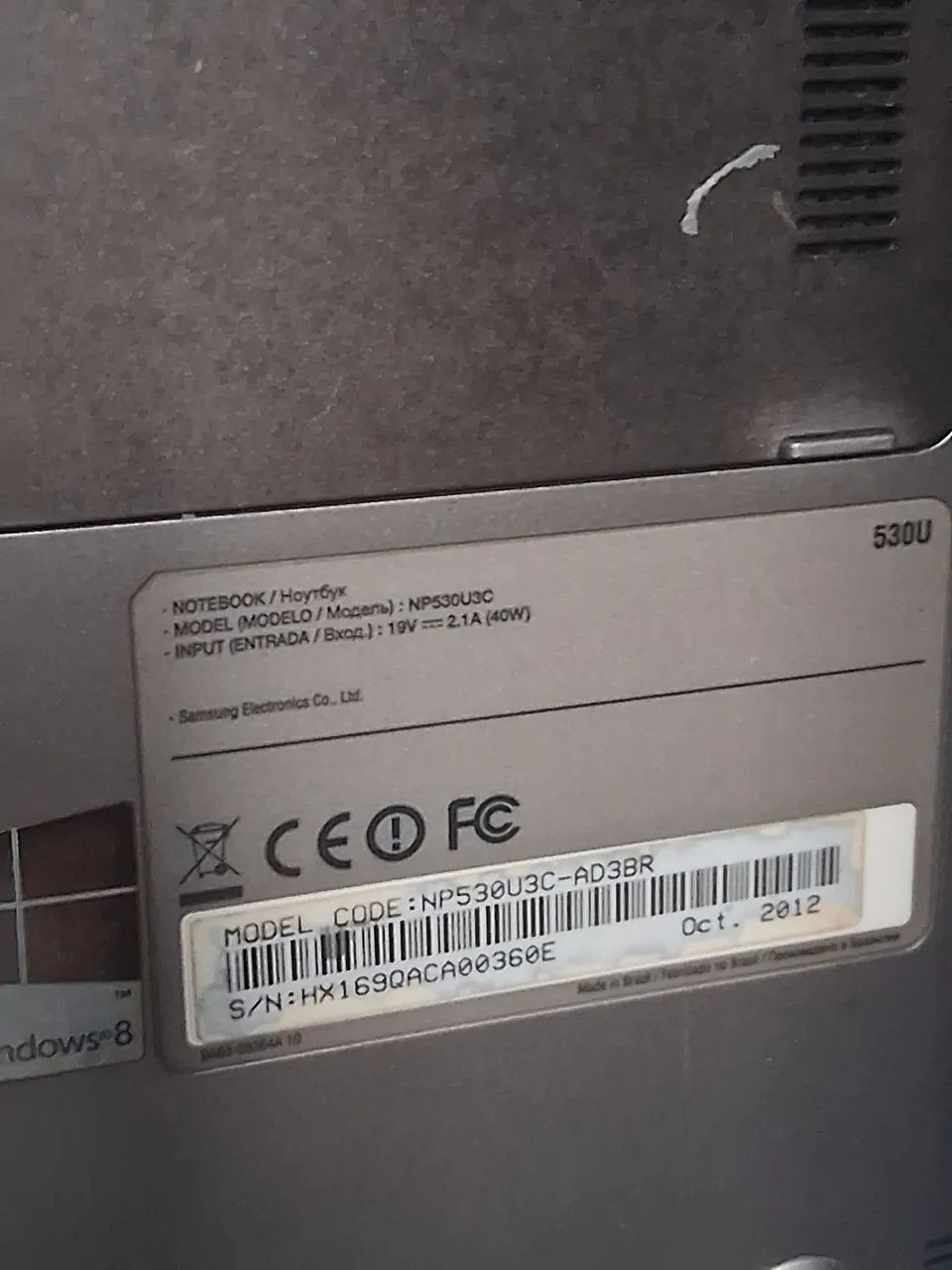 Barbada notebook samsung i5 4gb ram 128ssd - Foto 4