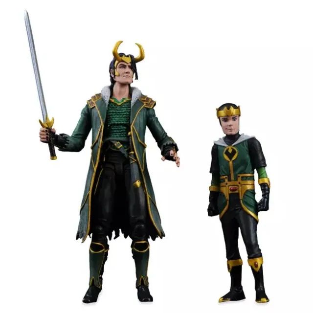 Loki com Kid Loki Action Figure 2-Pack Marvel Select DIAMOND SELECT TOYS - Foto 2