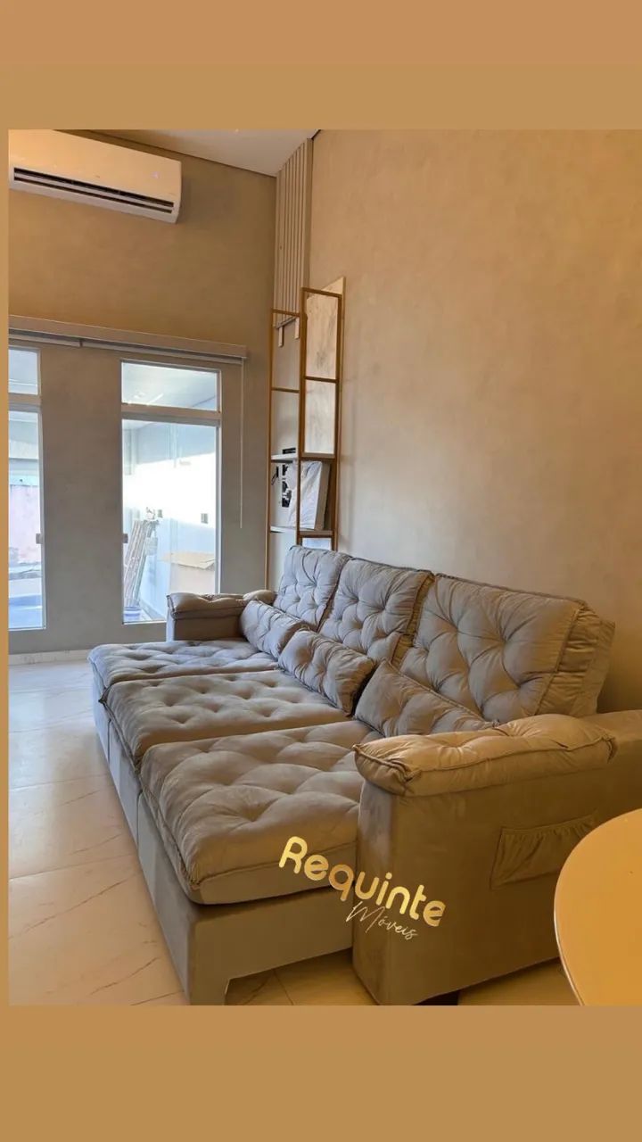 Sofá retrátil reciclável Manaus  - Foto 2