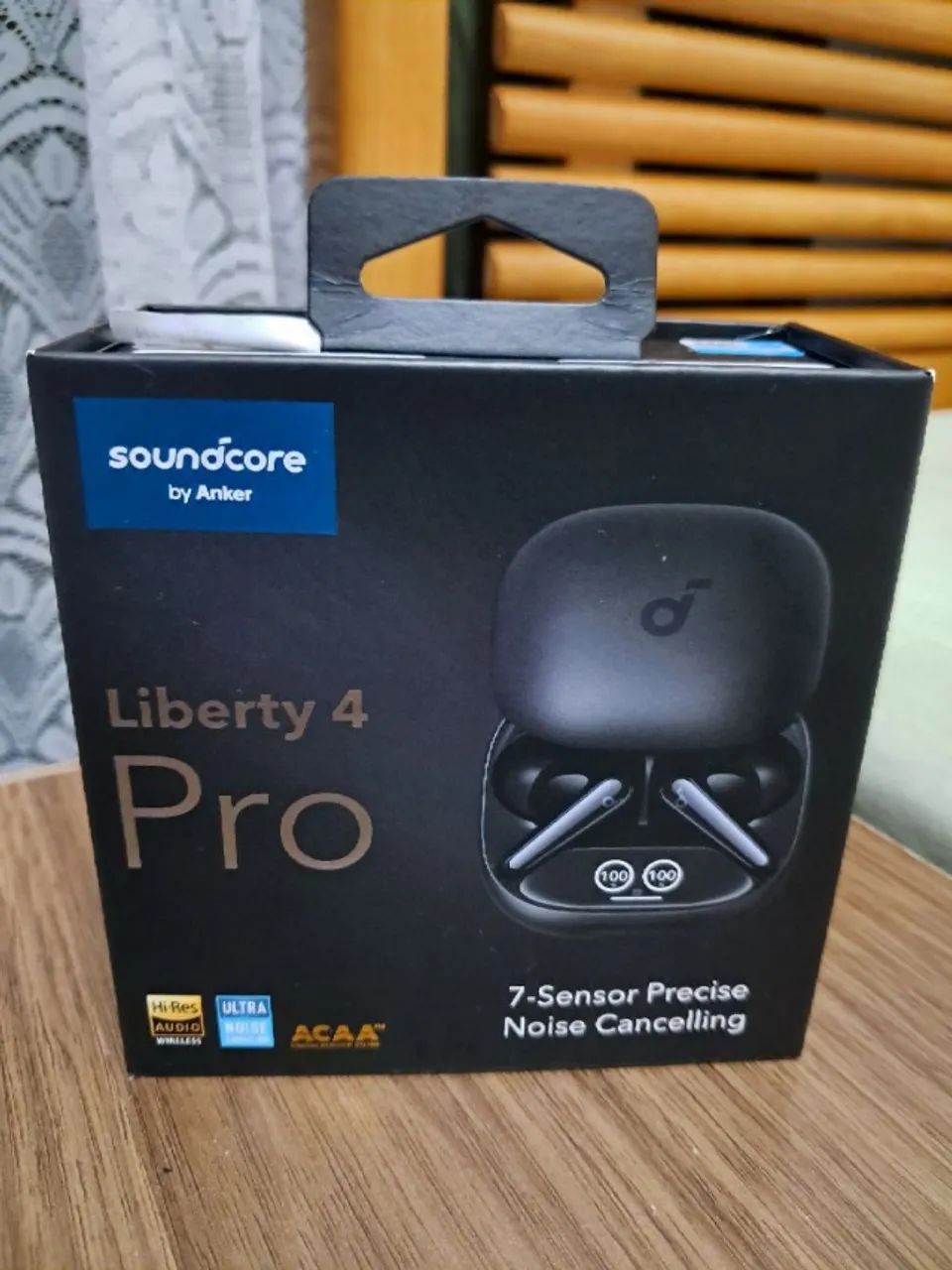 Fone de ouvido Liberty 4 PRO Anker ANC | Novo | Lacrado | Bluetooth 5.3 | c/ Nota Fiscal