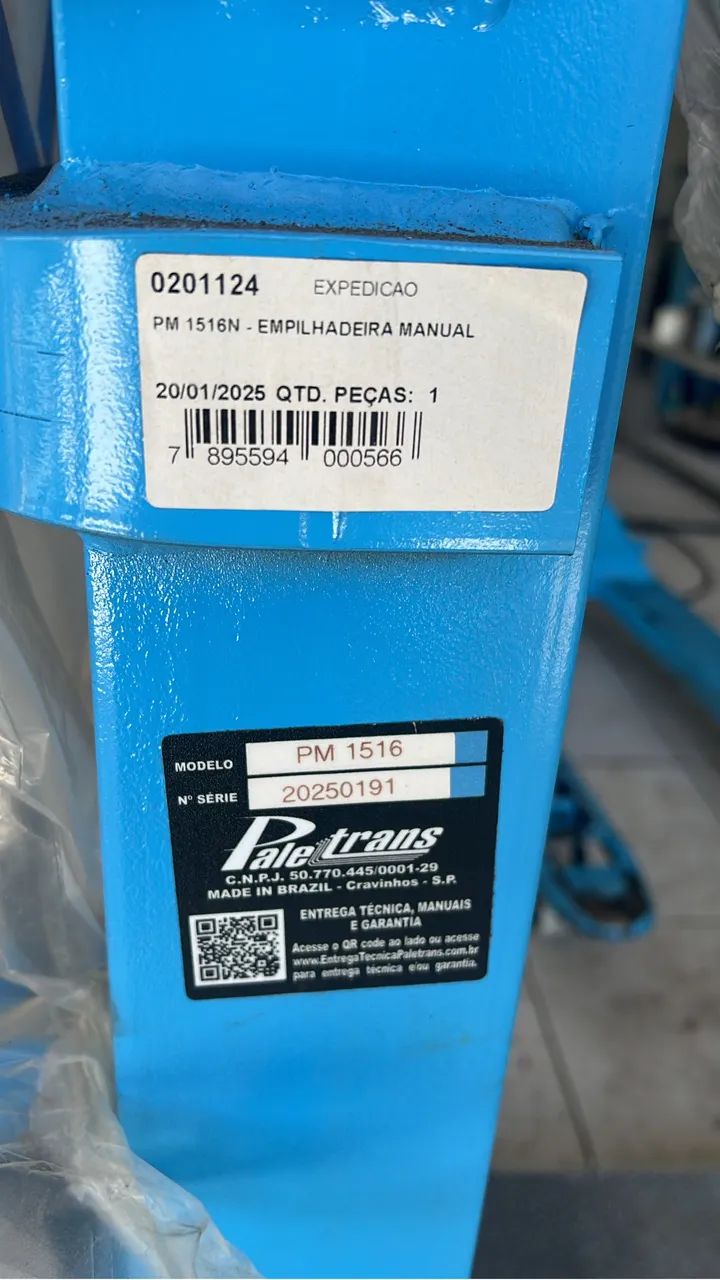Empilhadeira manual 1.500 kg  - Foto 2
