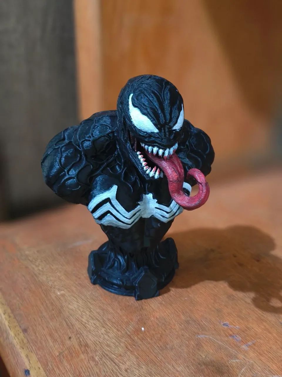 action figure 3d - busto venom