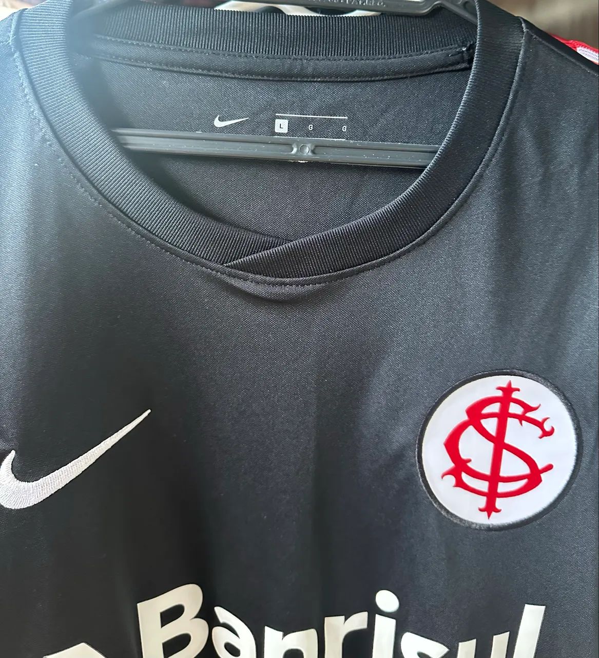 Camisa Internacional Nike 2019 preta G - Foto 2