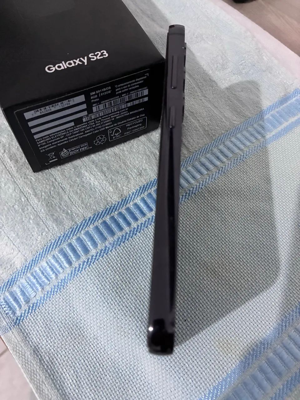 Celular Samsung S23 para peças defeito placa sem bateria 
