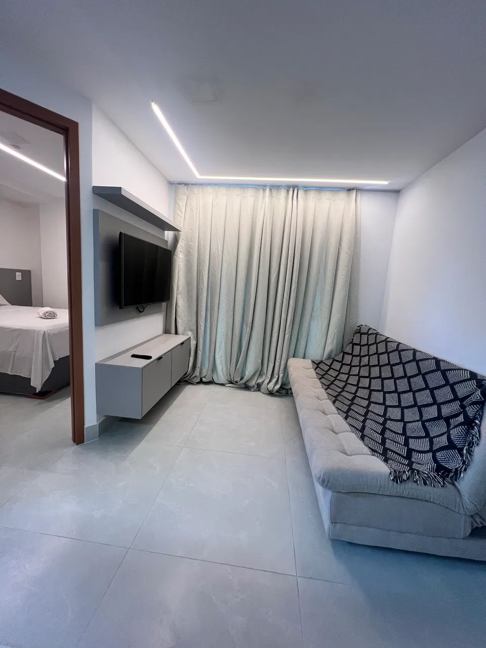 Apt de 1 quarto mobiliado em intermares aluguel - Foto 2