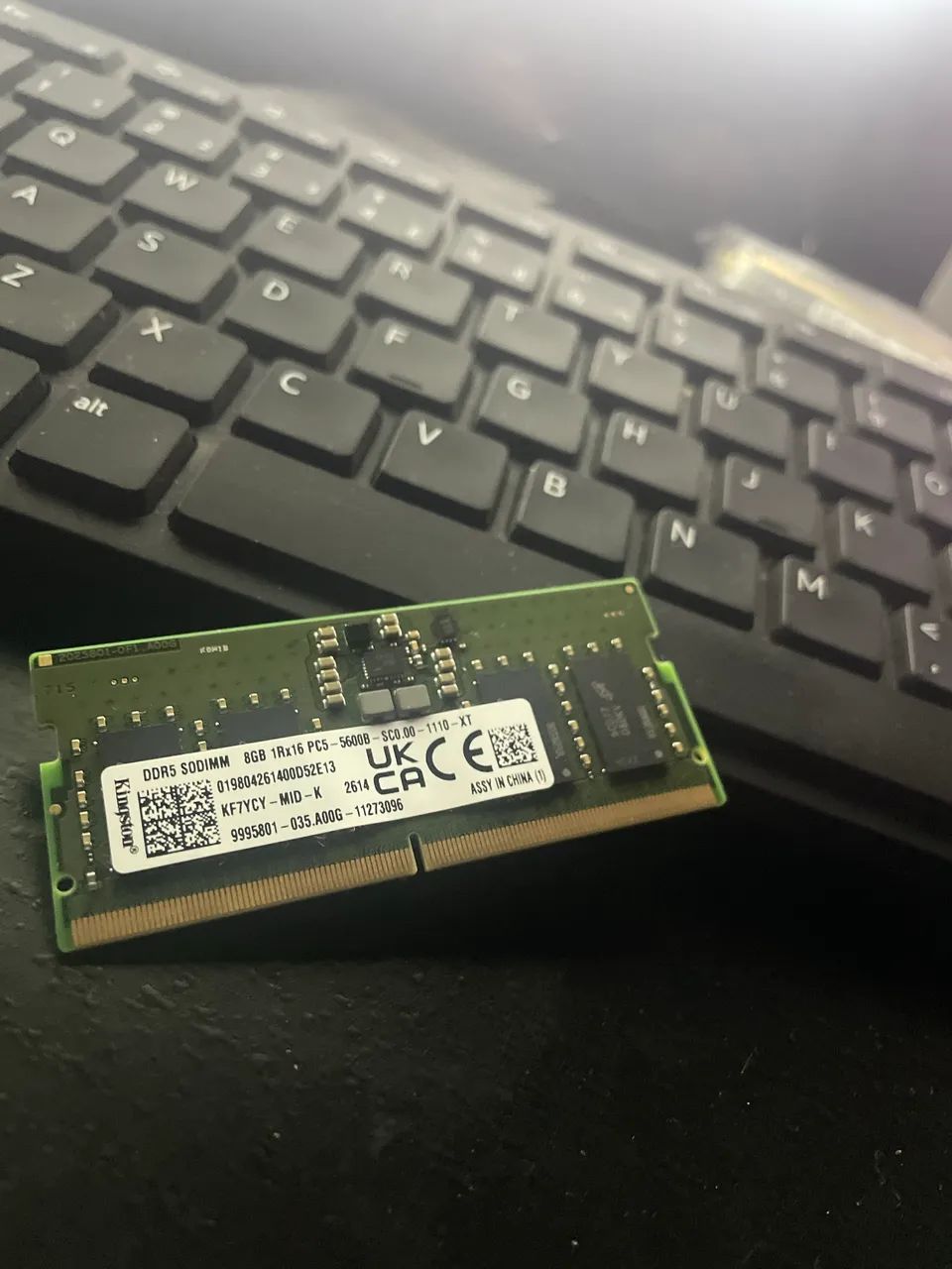 Memória ram Kingston 8GB DDR5 