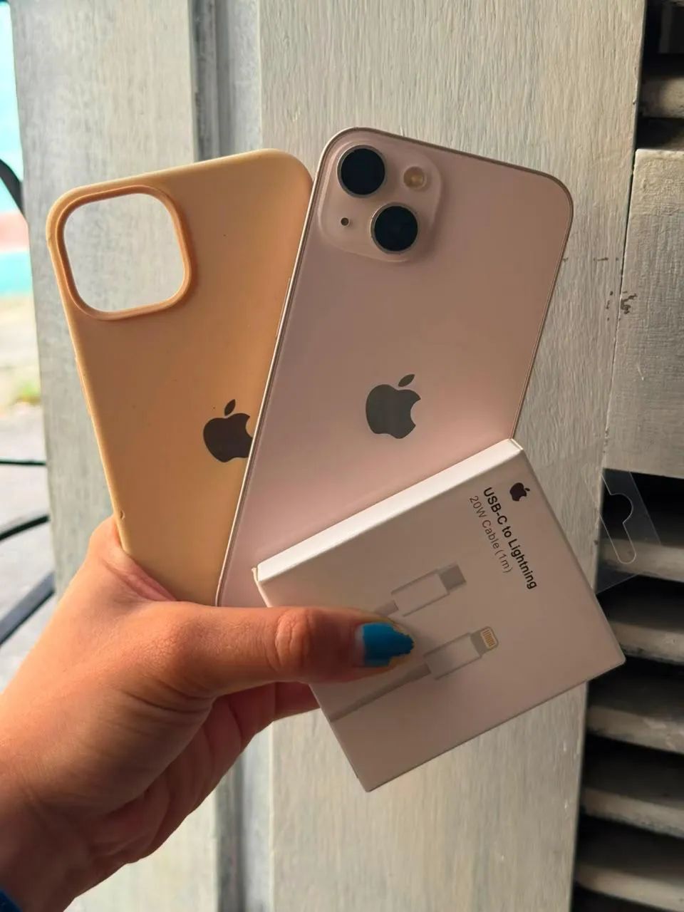iPhone 13 128gb rose  REPASSE - Foto 4