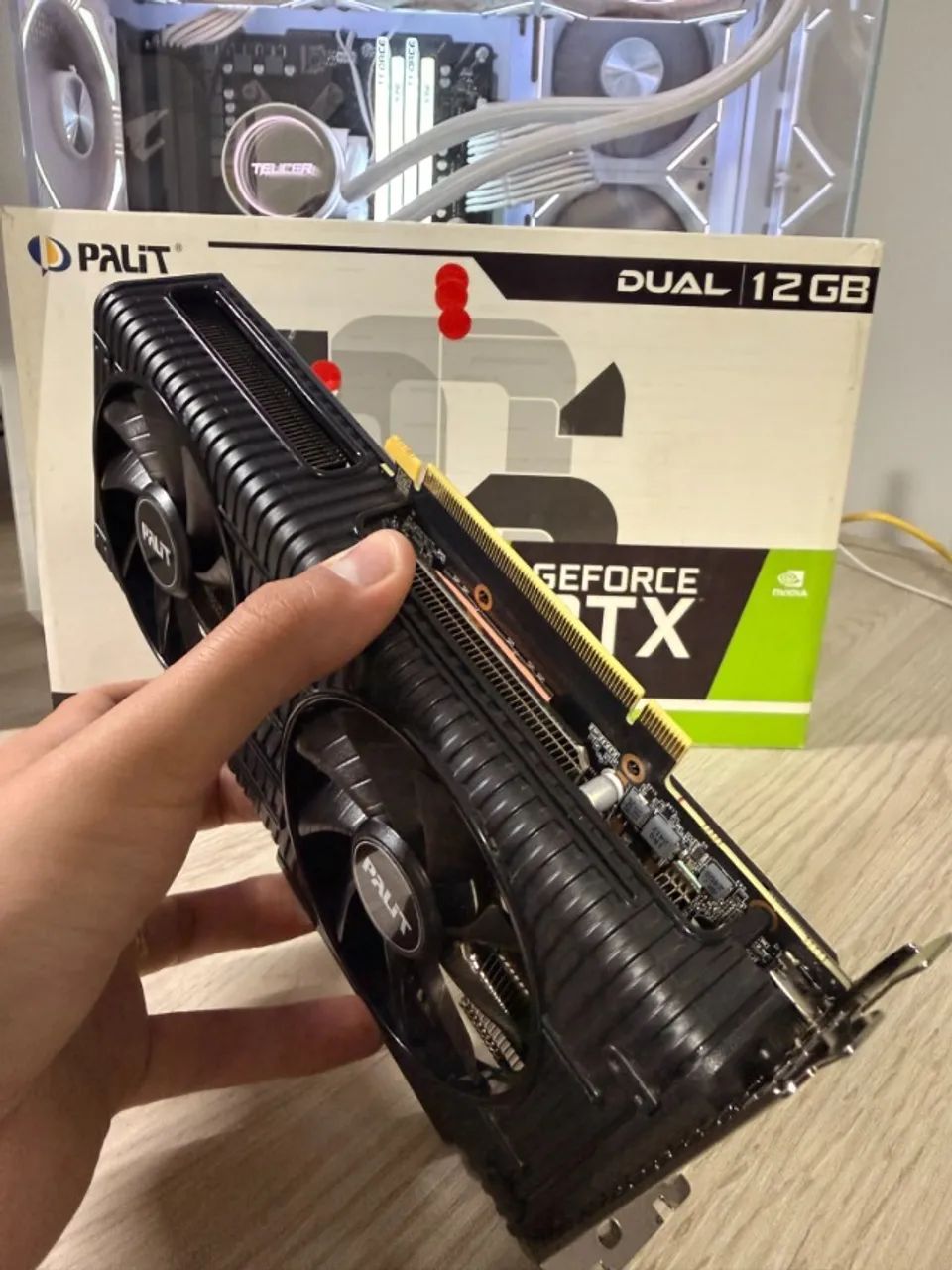Placa de Vídeo RTX 3060 12GB Palit - 100% Funcional - Foto 4