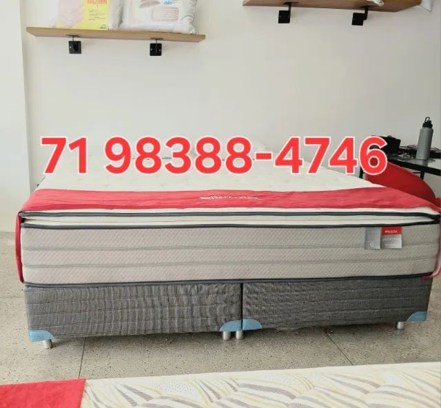 Cama casal de espuma e mola - Foto 2