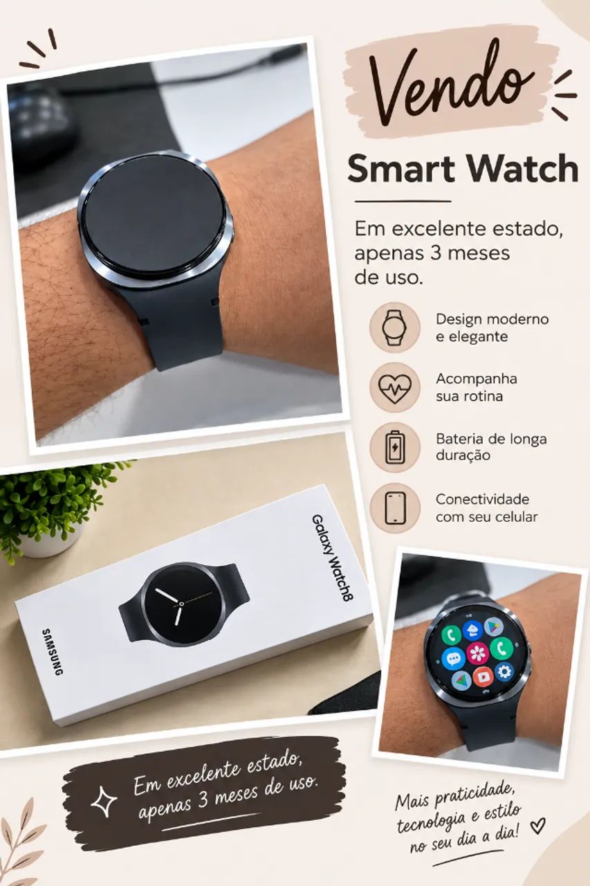 Relógio Smartwach