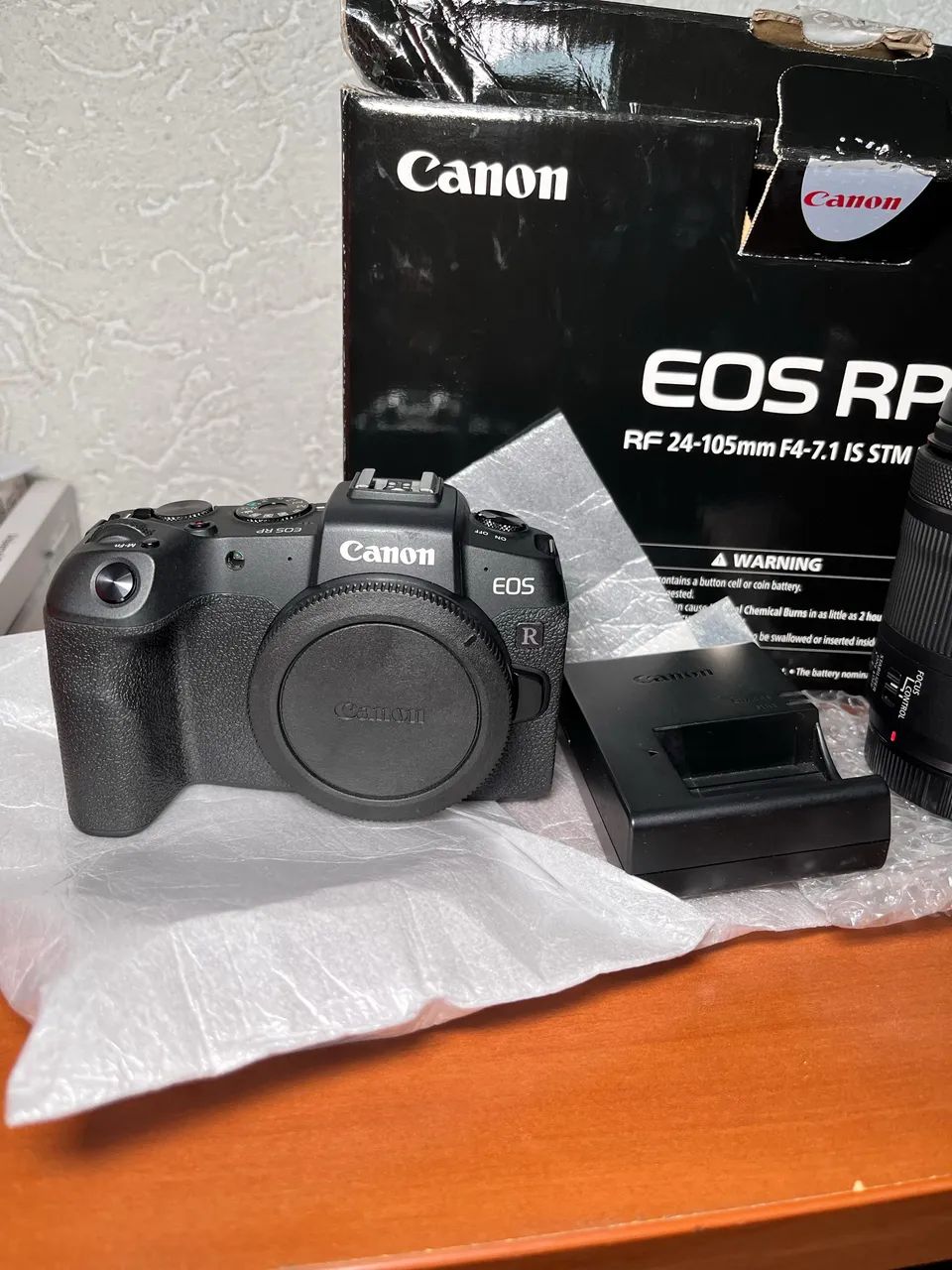 Câmera cânon RP + lente zoom 24-105 RF - Foto 3