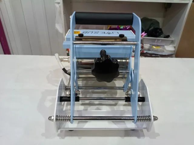Prensa para Canecas LiveSub Elite Azul 220V - Foto 4