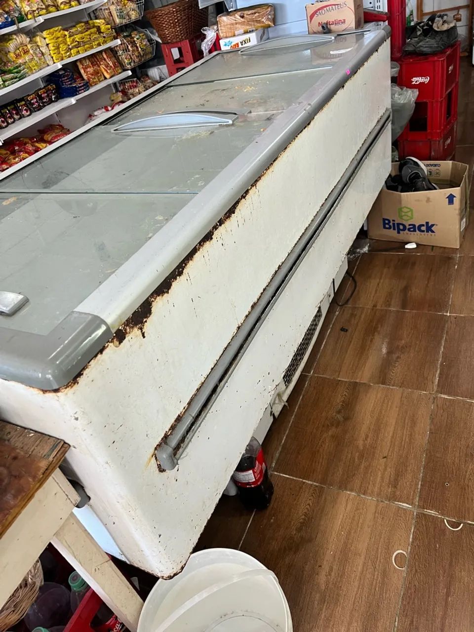Freezer ilha 