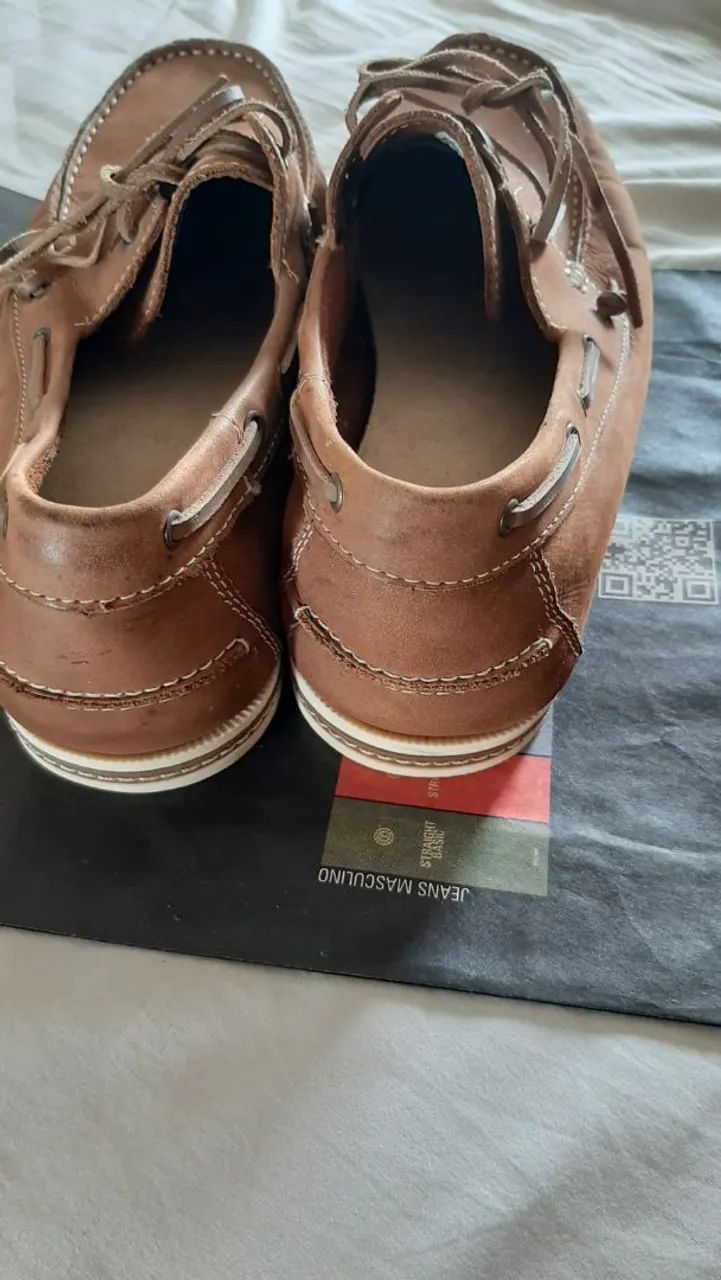 Sapato de couro 