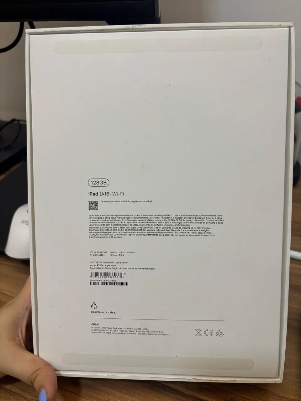 Apple iPad 11a Geração A16 128gb + Teclado E Caneta - Foto 2