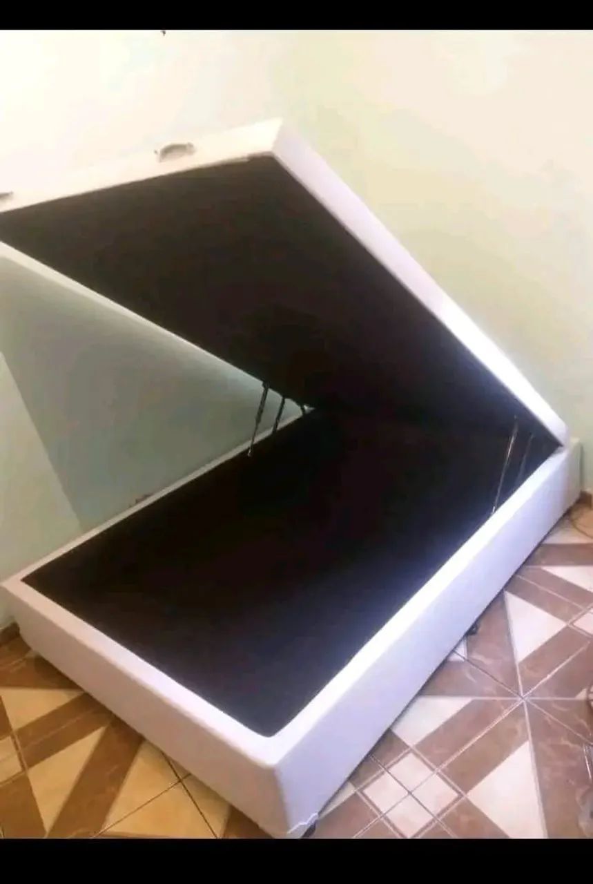 Base bau casal box 138x188 padrão  - Foto 3