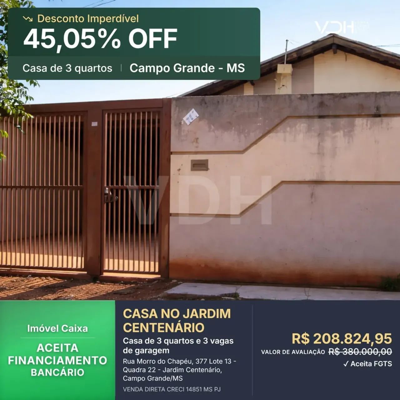 CASA NO JARDIM CENTENÁRIO