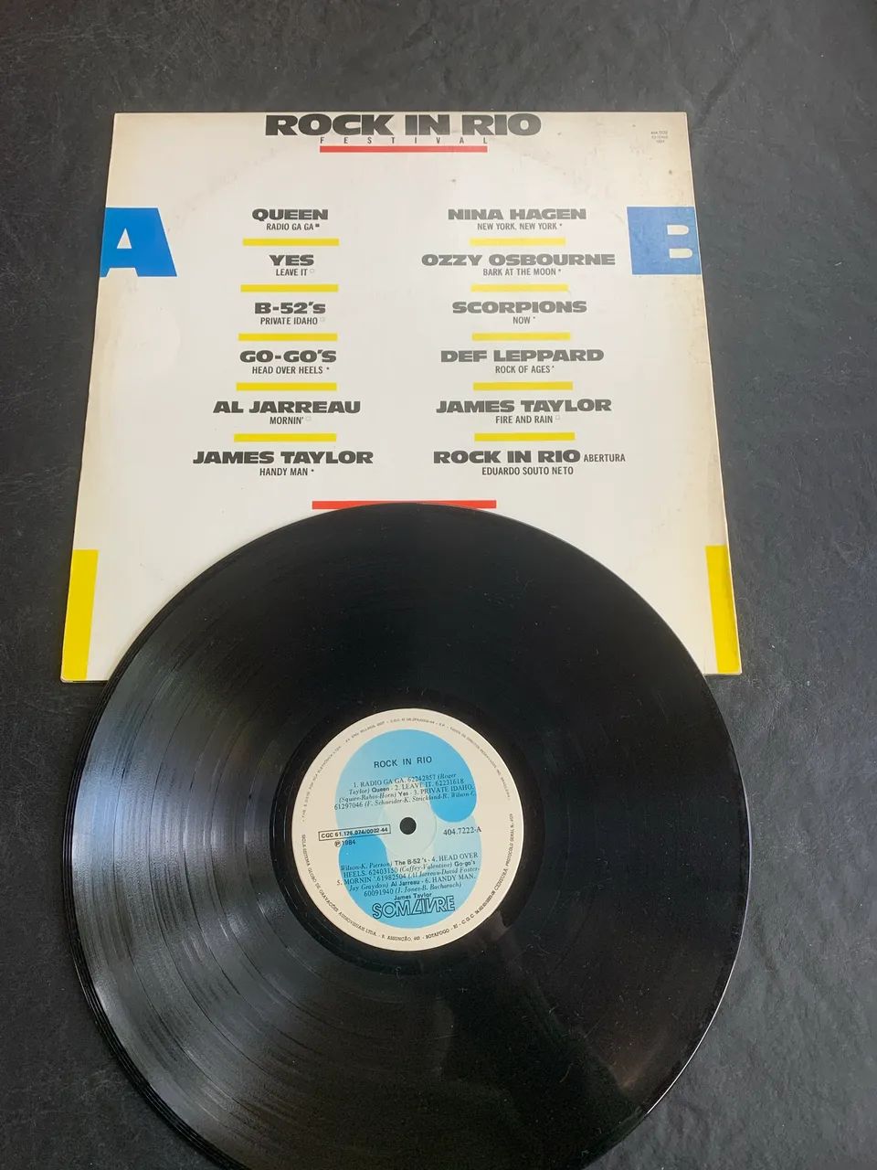 PRIMEIRO ROCK IN RIO1984/85 vinil  - Foto 2
