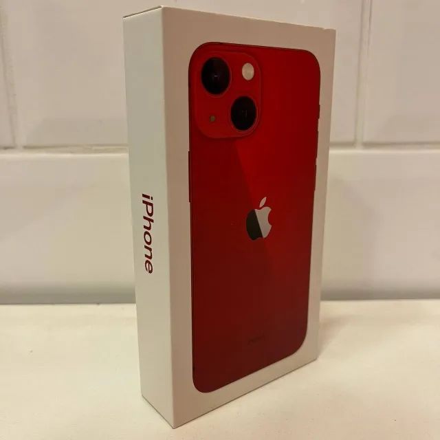 Iphone 13 Mini - 128Gb - 74% Bat - Vermelho - Caixa - Celulares e