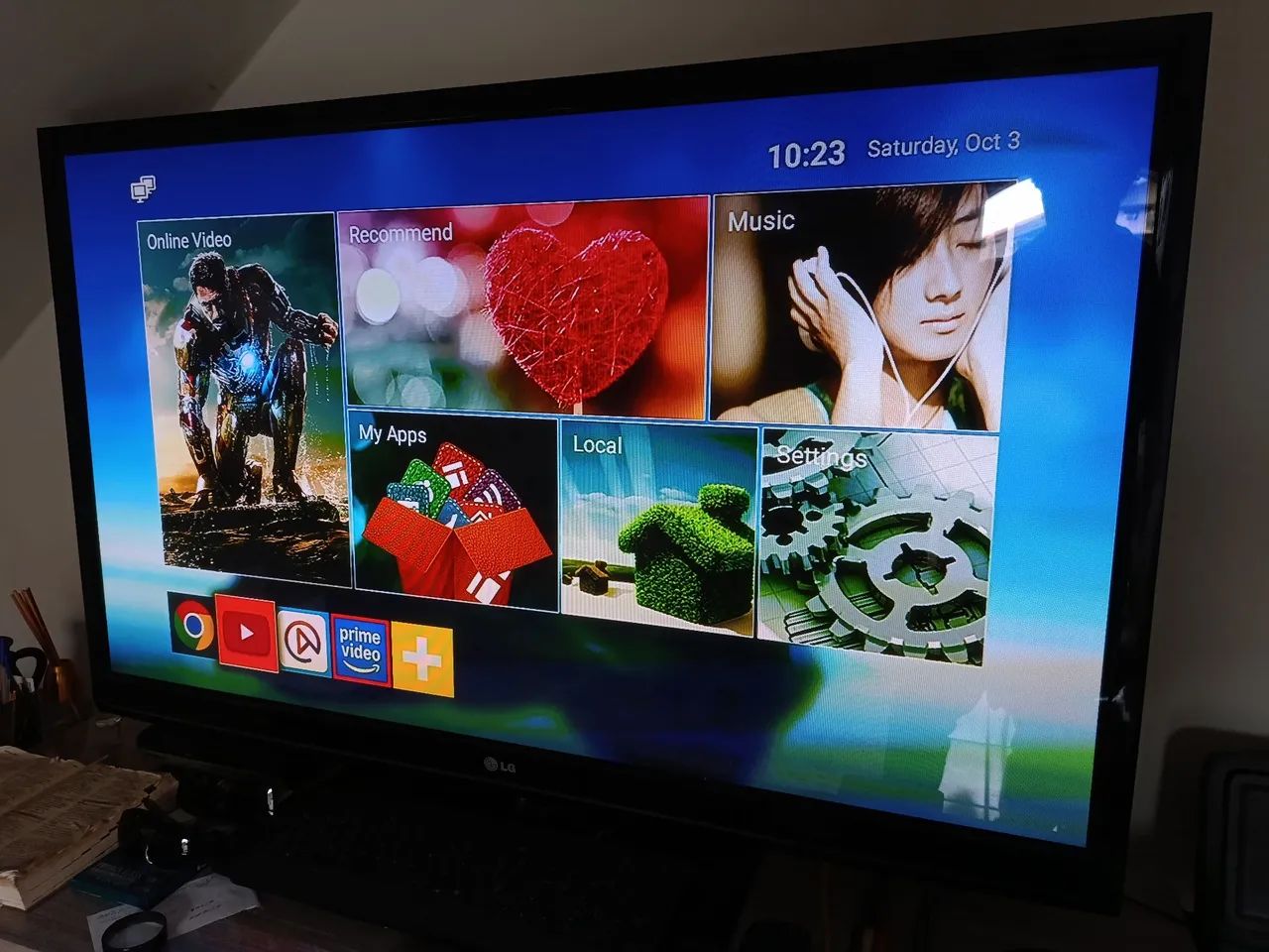 Monitor De Pcs e TV LG 55" Polegadas 2 Em 1 Com Teclado,Mouse e Controle Impecável  - Foto 3