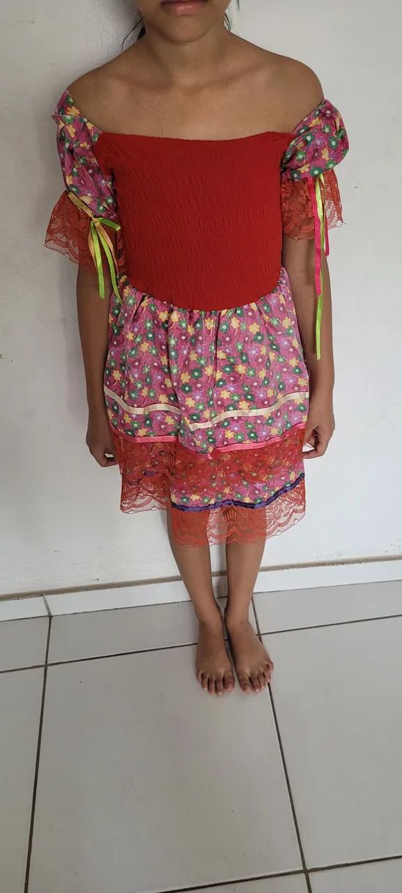 Vestido caipira