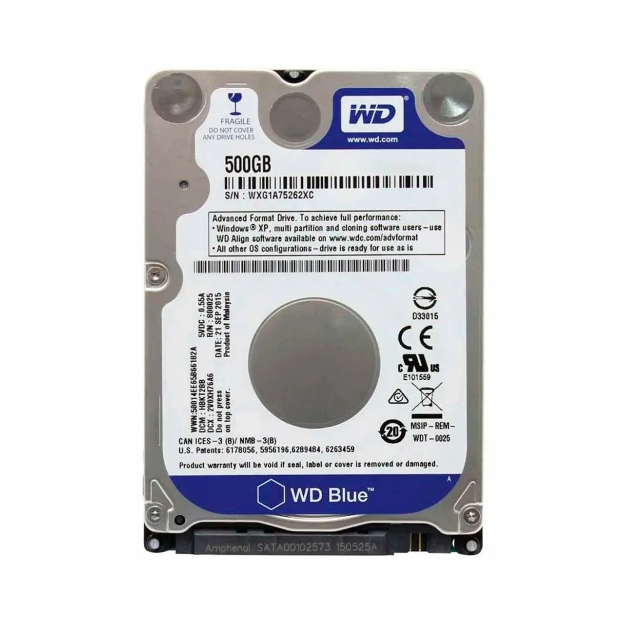 1016 HDD 500GB 正常 2.5インチ 10個 まとめ売り HD 500gb notebook vários modelos - Armazenamento - Trindade