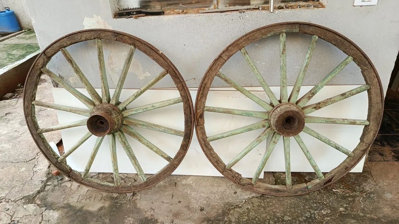 Rodas de carroça  - Foto 2