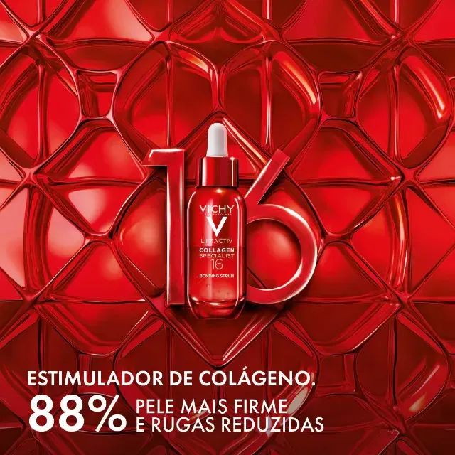 Sérum Facial Anti-Idade Vichy Liftactiv Colágeno Specialist16 30ml (PRODUTO NOVO ORIGINAL) - Foto 2