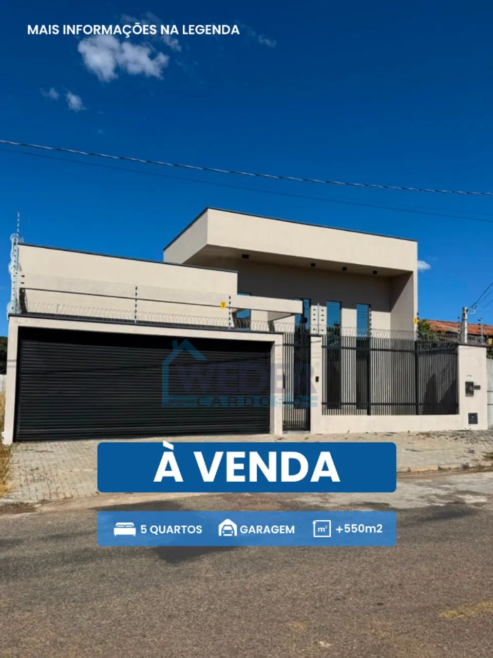 Casa ampla com energia solar e excelente área de lazer em Gurupi.