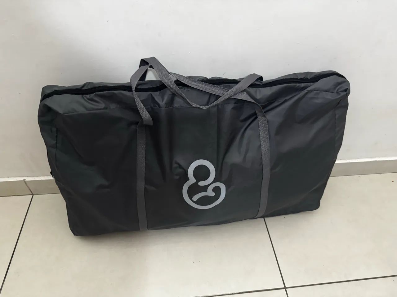 Berço co-leito colin cinza galzerano. Portatil - Foto 4