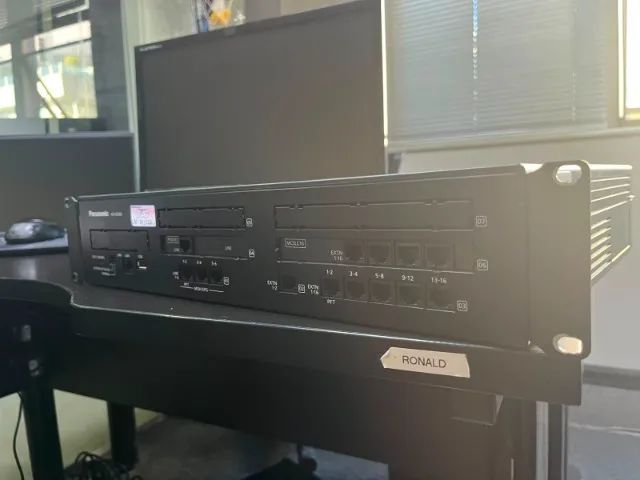 PABX Panasonic KX-NS500BR com Placa E1 - Central Telefônica IP