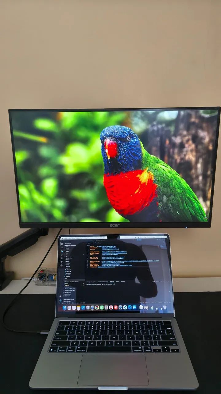 Monitor Acer 23.8" Full HD 100hz + HDR - Foto 3