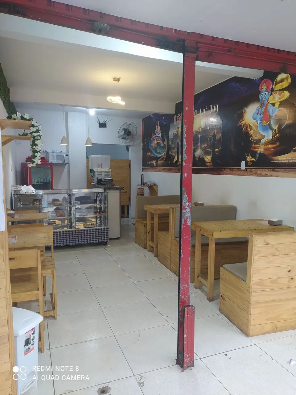 Passo ponto de hot dog e lanchonete.