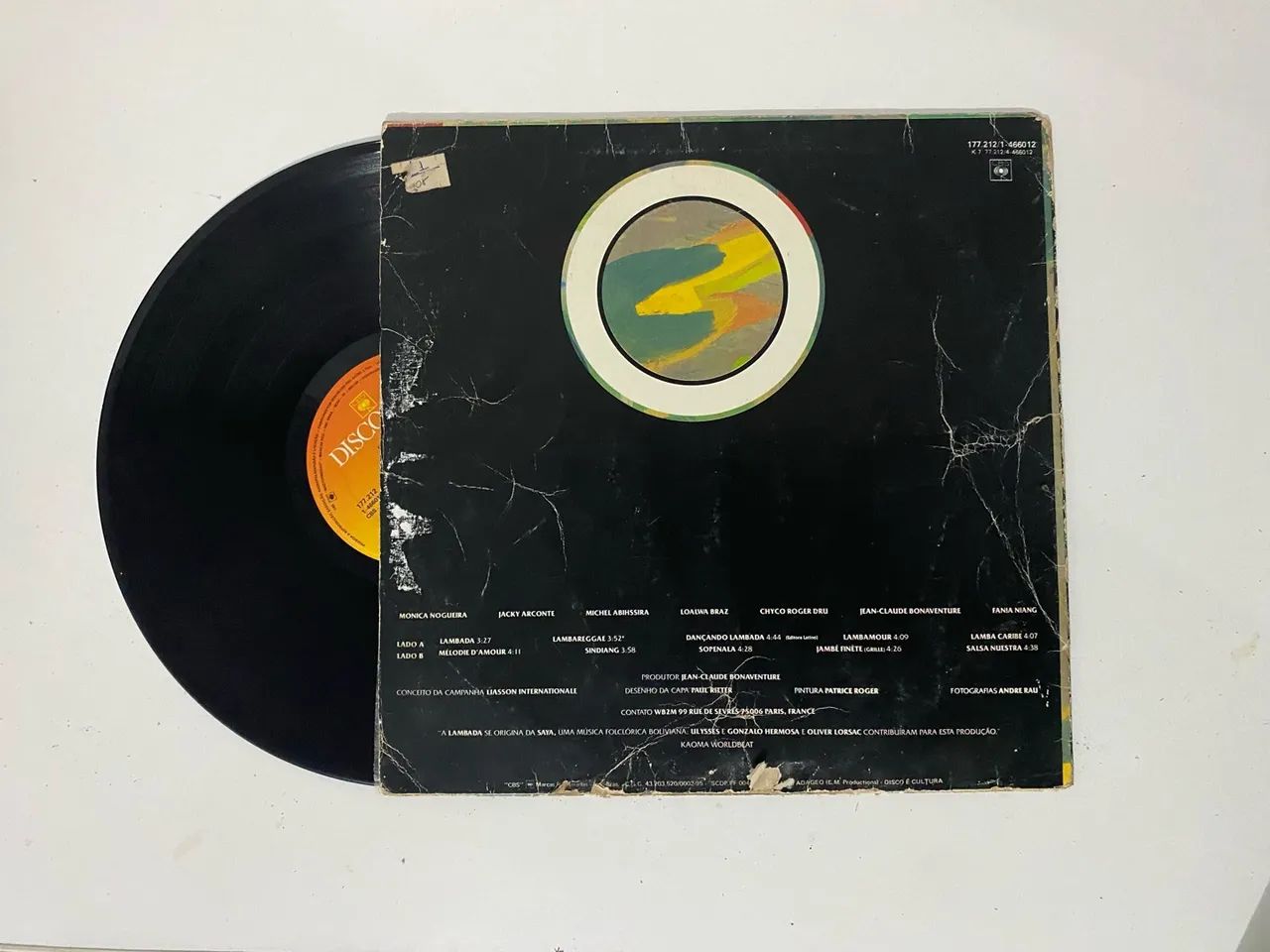 Disco de Vinil LP Kaoma Worldbeat 1989 - Foto 2